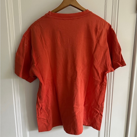 Saucony Athletic Orange Tee with embroidery size S, oversized fits like a L - Picture 6 of 6